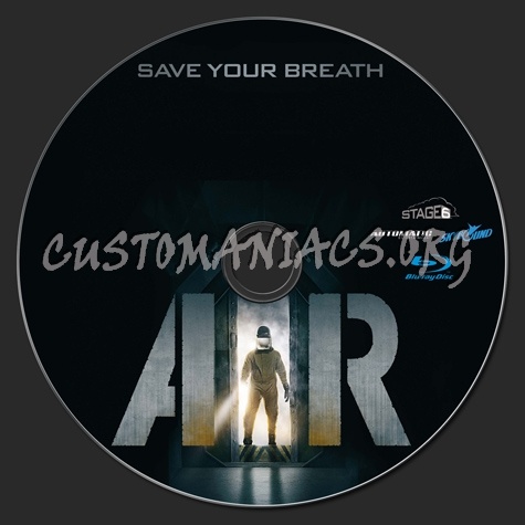 Air blu-ray label