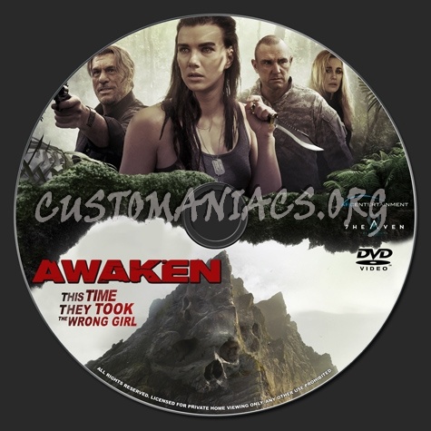 Awaken dvd label