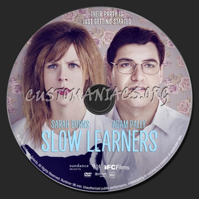 Slow Learners dvd label