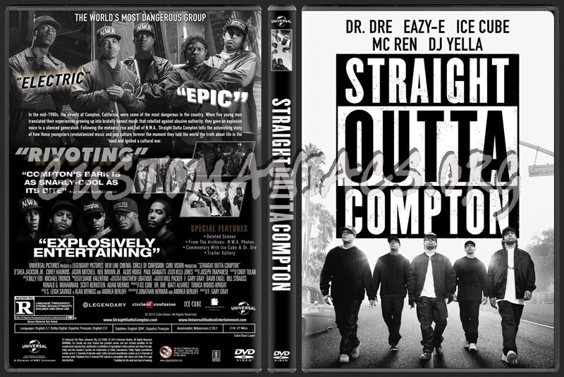 Straight Outta Compton dvd cover