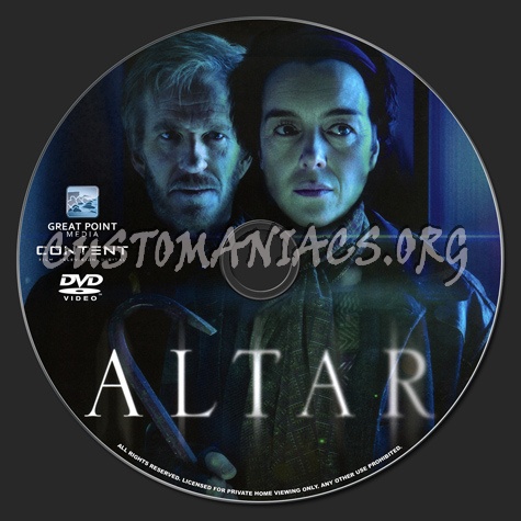Altar dvd label