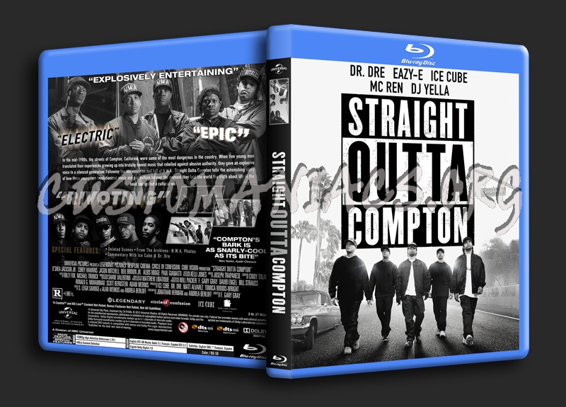 Straight Outta Compton dvd cover