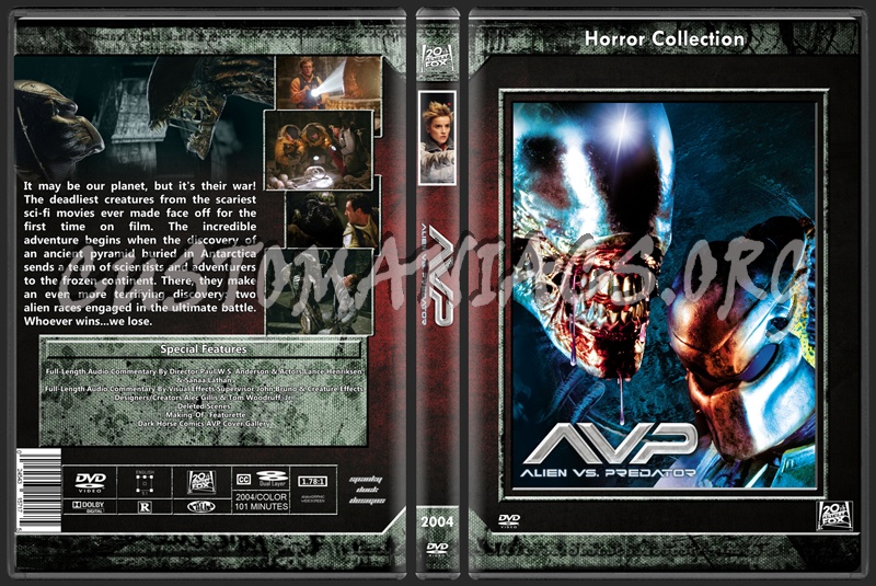 Alien Vs. Predator dvd cover