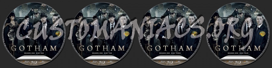 Gotham Season One blu-ray label