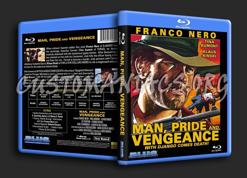 Man, Pride and Vengeance blu-ray cover