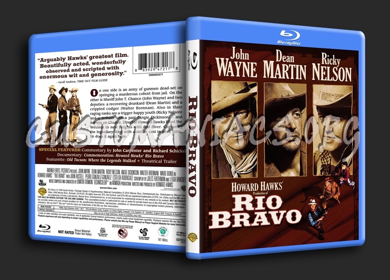 Rio Bravo blu-ray cover