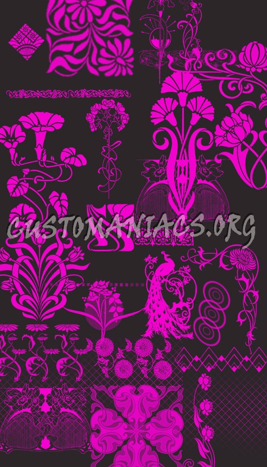 Renee' Mackintosh style vector Brushes 