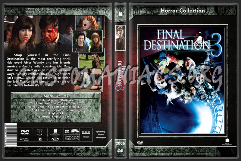 Final Destination 3 dvd cover
