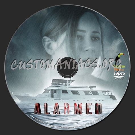Alarmed dvd label