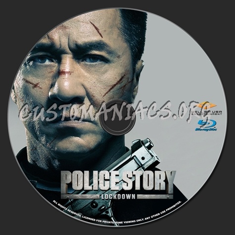 Police Story Lockdown blu-ray label