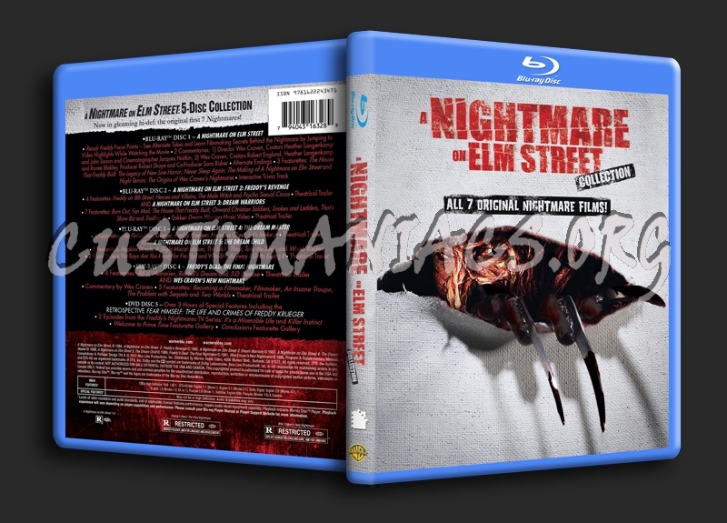 A Nightmare on Elm Street Collection blu-ray cover