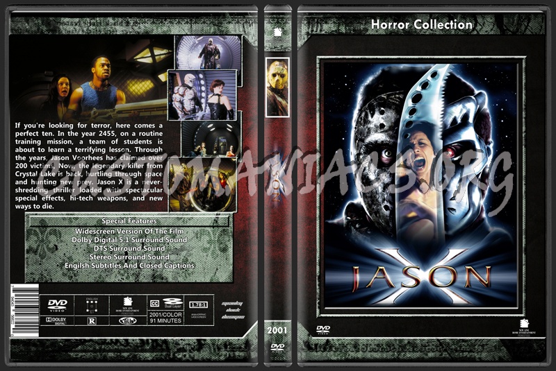 Jason X dvd cover