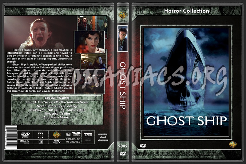 Ghost Ship dvd cover