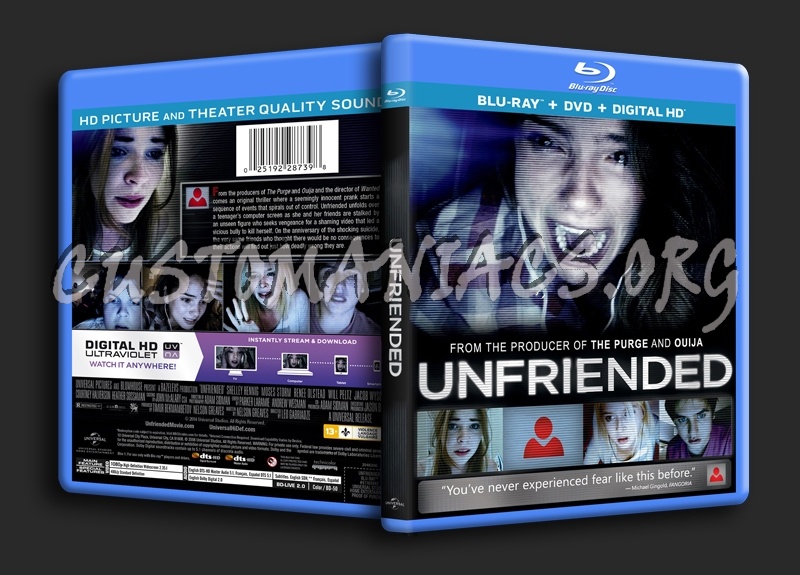 Unfriended blu-ray cover