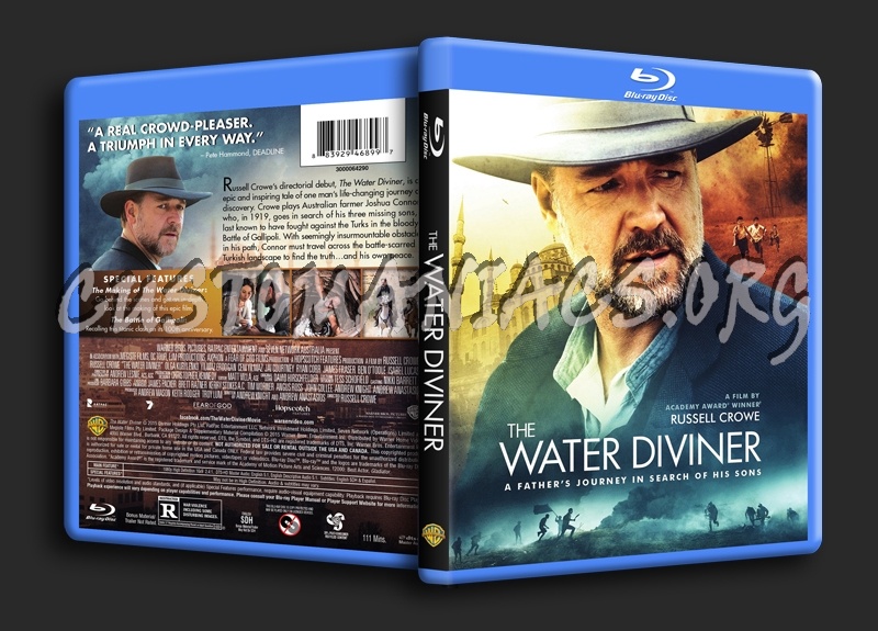 The Water Diviner blu-ray cover