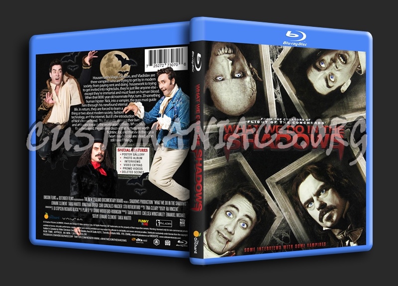 What We Do In the Shadows blu-ray cover