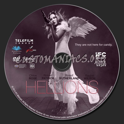 Hellions dvd label