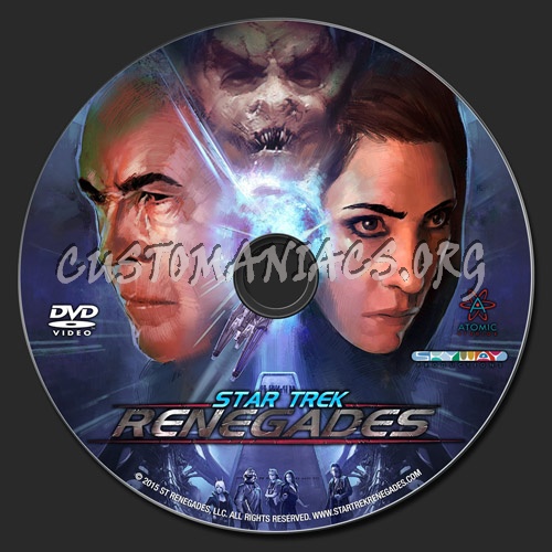 Star Trek: Renegades dvd label