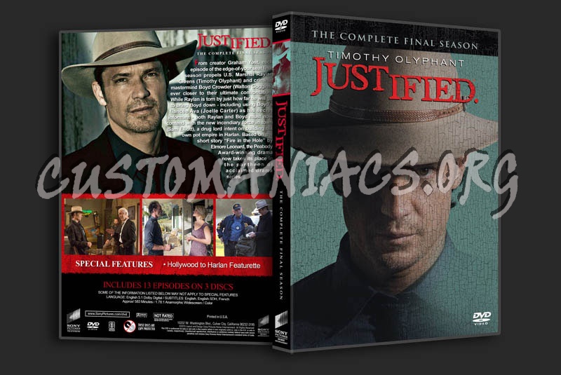 Justified - Season 6 dvd cover