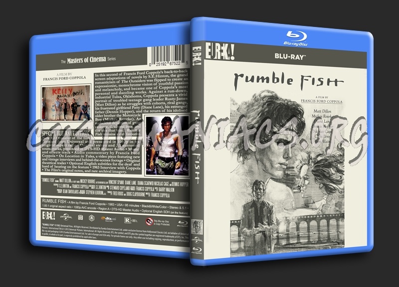 Rumble Fish blu-ray cover