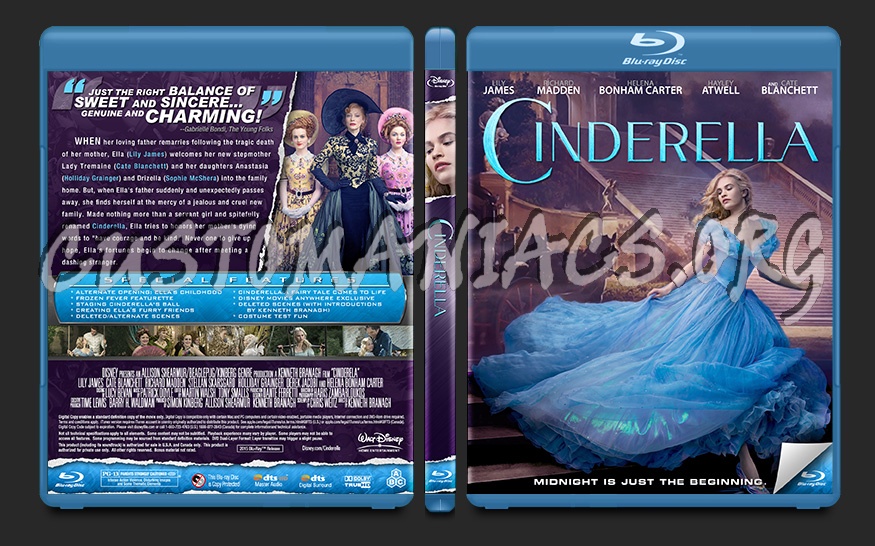 Cinderella blu-ray cover