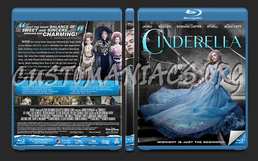 Cinderella blu-ray cover