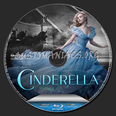 Cinderella blu-ray label