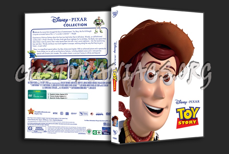 Toy Story dvd cover