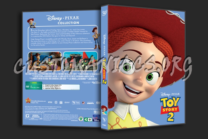 Toy Story 2 dvd cover