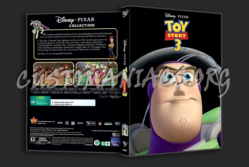 Toy Story 3 dvd cover