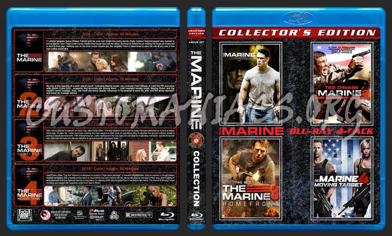 The Marine Collection blu-ray cover