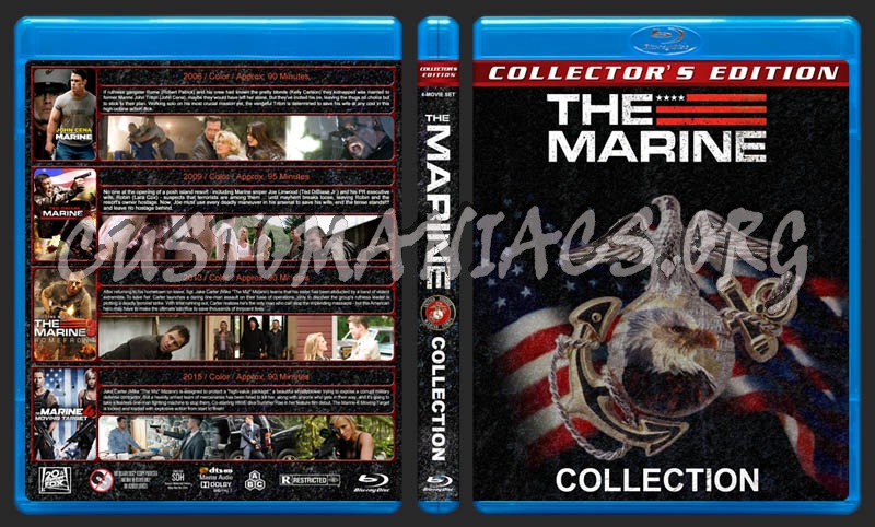 The Marine Collection blu-ray cover