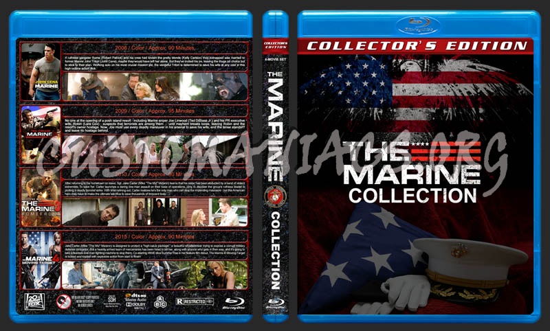 The Marine Collection blu-ray cover