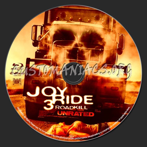 Joy Ride 3: Road Kill (2014) blu-ray label
