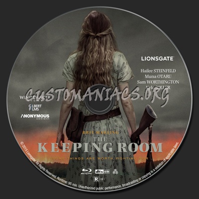 The Keeping Room blu-ray label