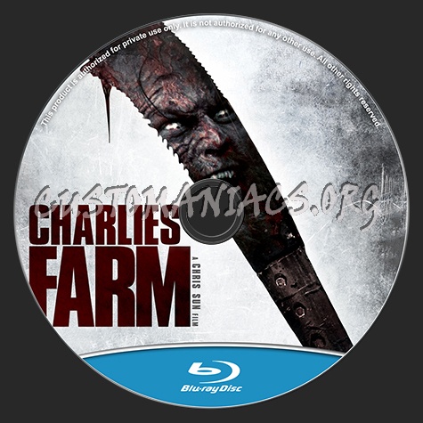 Charlie's Farm blu-ray label