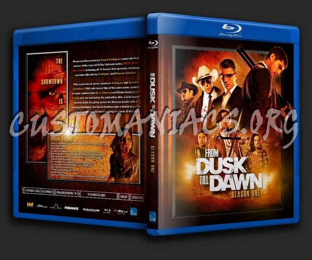 From Dusk Till Dawn (2014) - Season 1 blu-ray cover