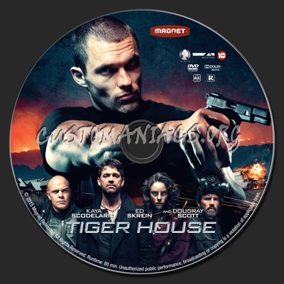 Tiger House dvd label