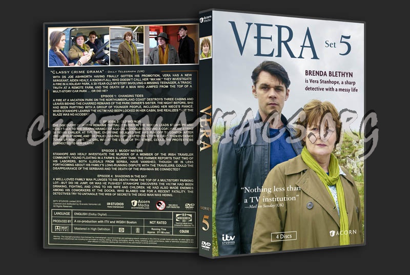 Vera - Set 5 dvd cover