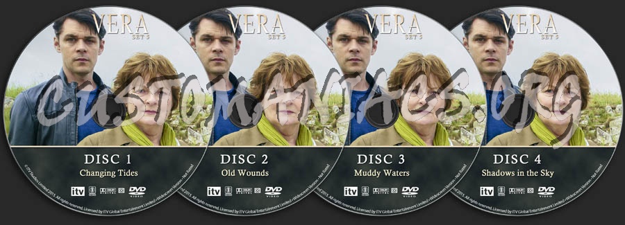 Vera - Set 5 dvd label