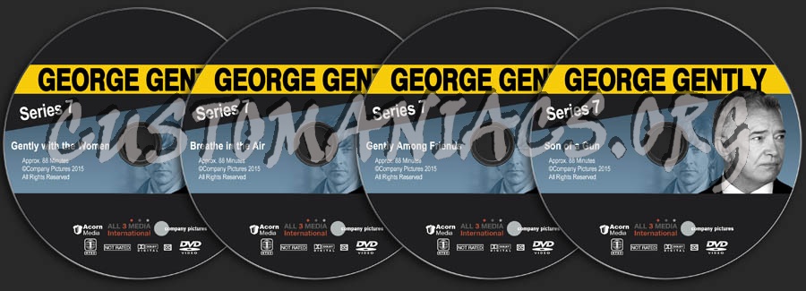 George Gently - Series 7 dvd label