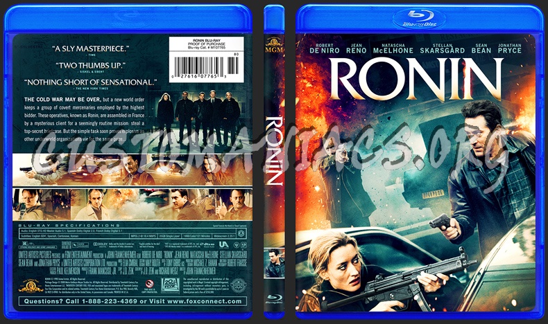 Ronin blu-ray cover