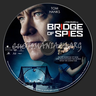Bridge Of Spies blu-ray label