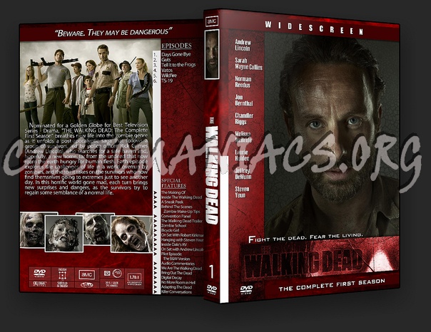 The Walking Dead dvd cover