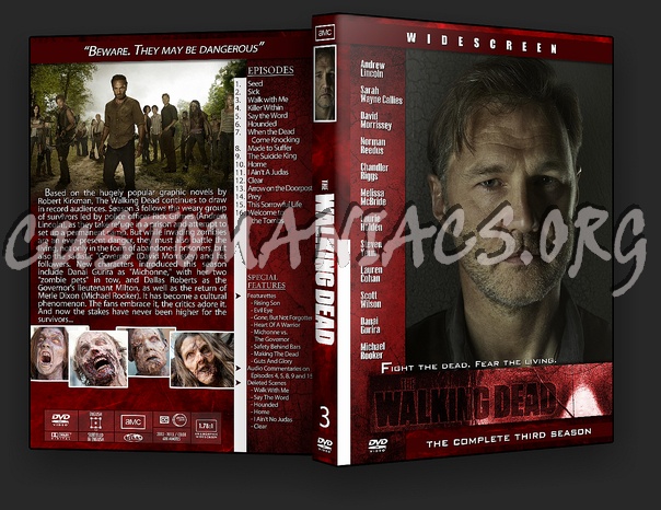 The Walking Dead dvd cover