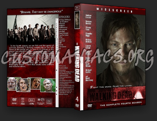 The Walking Dead dvd cover