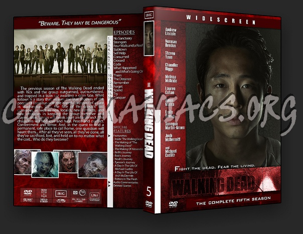 The Walking Dead dvd cover