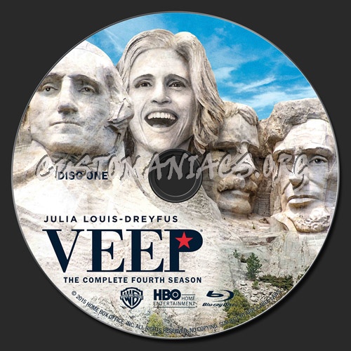 Veep Season 4 blu-ray label