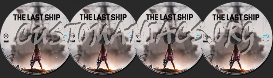 The Last Ship Season 2 blu-ray label