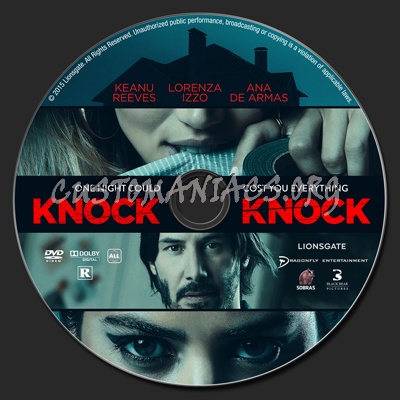 Knock Knock dvd label